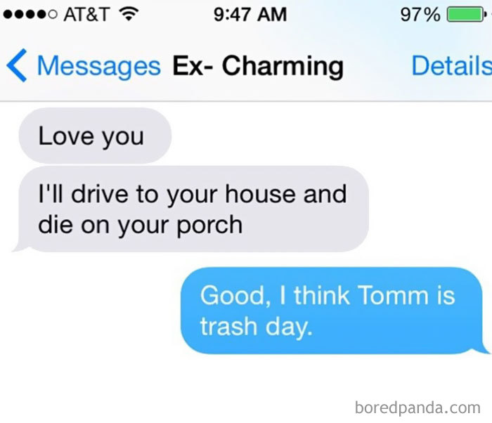 87 Of The Most Brutal Responses To Ex Texts 87 Of The Most Brutal Responses To Ex Texts