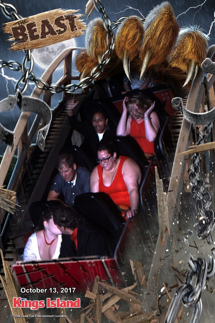 I Got Married On The Beast At King’s Island Amusement Park! I Got Married On The Beast At King’s Island Amusement Park!