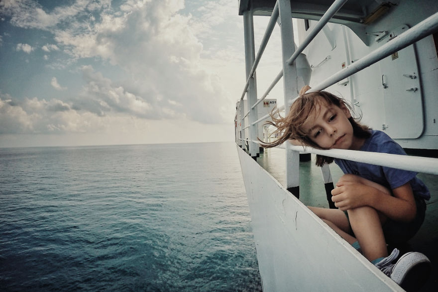 We Took Less-Traveled Roads To The Caucasus Mountains With Our 5-Year-Old Son Sitting In A Sidecar