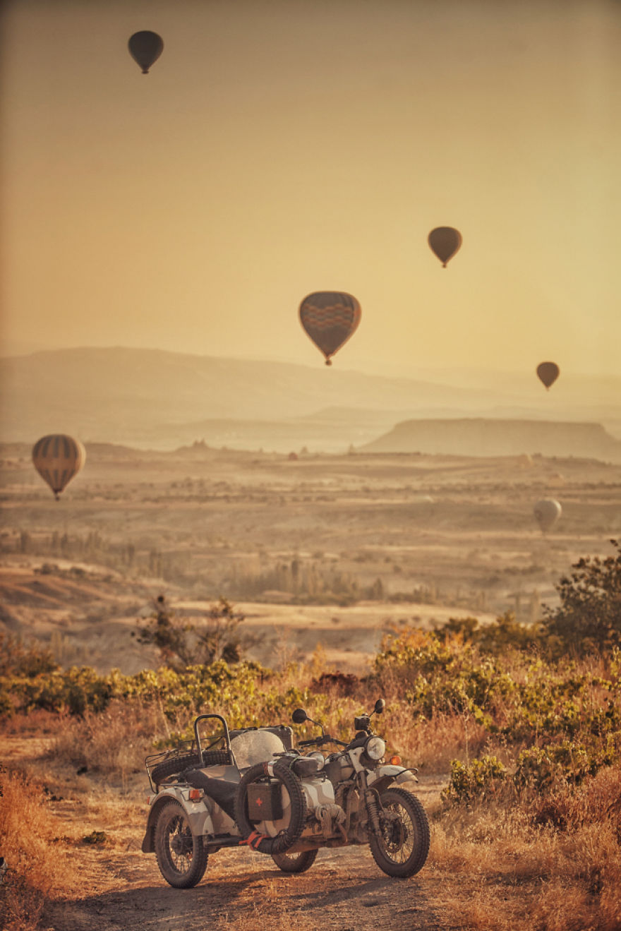 We Took Less-Traveled Roads To The Caucasus Mountains With Our 5-Year-Old Son Sitting In A Sidecar
