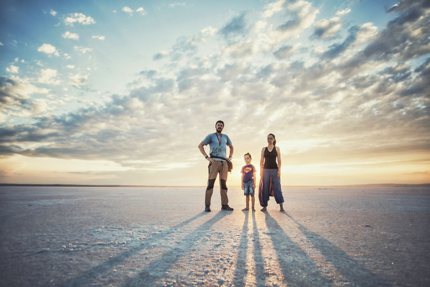 We Took Less-Traveled Roads To The Caucasus Mountains With Our 5-Year-Old Son Sitting In A Sidecar