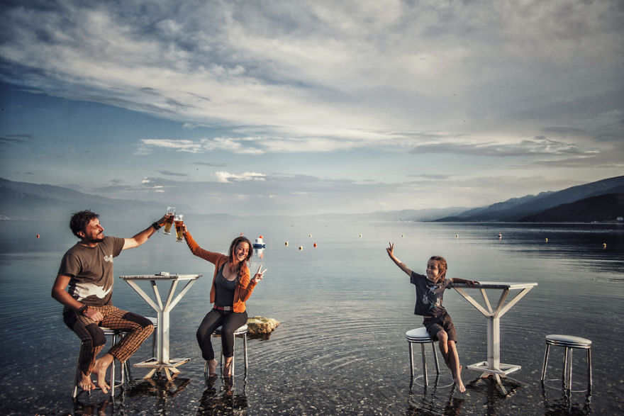 We Took Less-Traveled Roads To The Caucasus Mountains With Our 5-Year-Old Son Sitting In A Sidecar