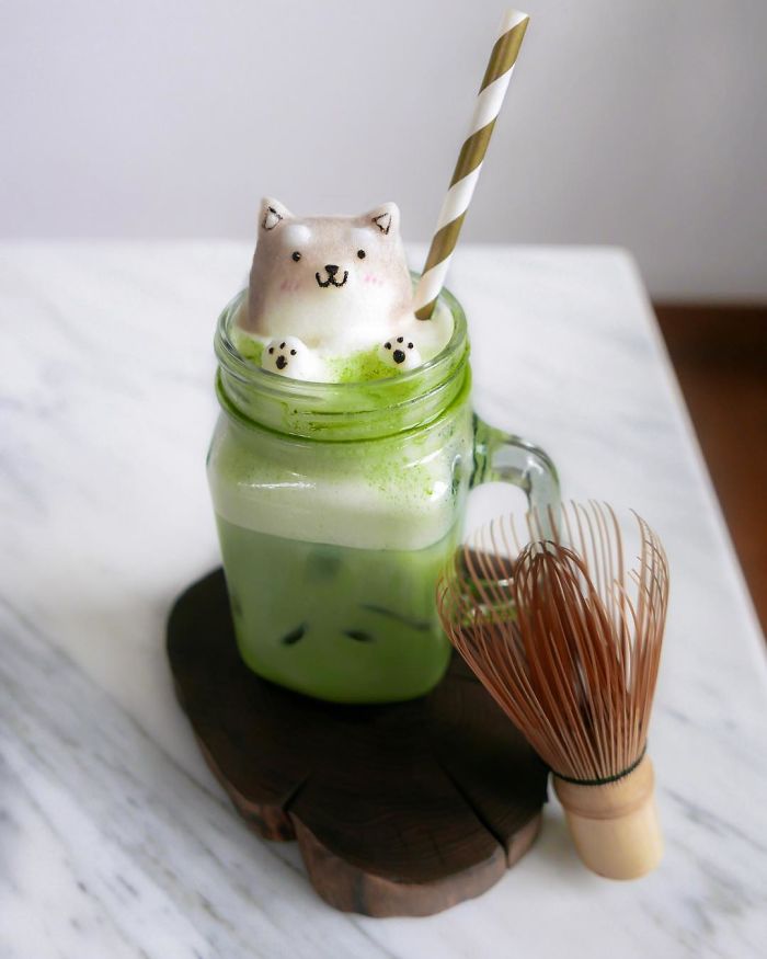 17-Year-Old Creates 3D Latte Art And It’s Too Cute To Drink 17-Year-Old Creates 3D Latte Art And It’s Too Cute To Drink