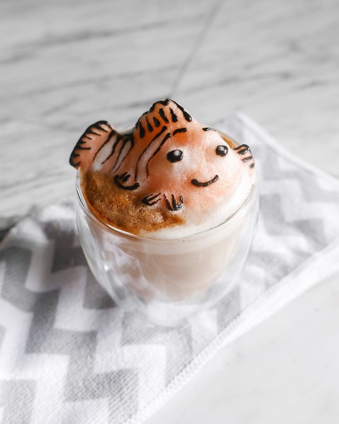 17-Year-Old Creates 3D Latte Art And It’s Too Cute To Drink 17-Year-Old Creates 3D Latte Art And It’s Too Cute To Drink