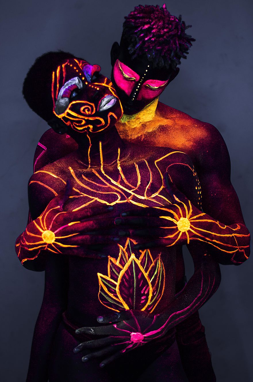 Photographer Represents Two Greek Deities In Love From An African Perspective