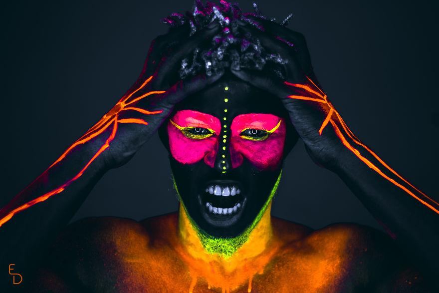 Photographer Represents Two Greek Deities In Love From An African Perspective