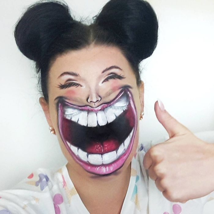 Makeup Artist Turns Herself Into Monsters From Your Most Terrifying Nightmares Makeup Artist Turns Herself Into Monsters From Your Most Terrifying Nightmares