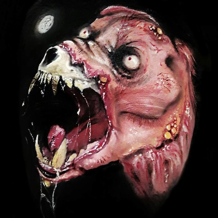 Makeup Artist Turns Herself Into Monsters From Your Most Terrifying Nightmares Makeup Artist Turns Herself Into Monsters From Your Most Terrifying Nightmares