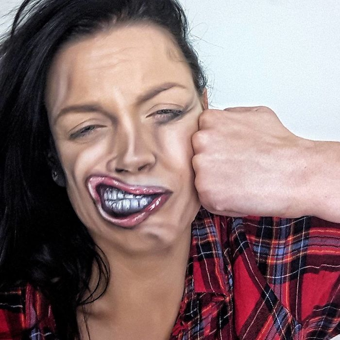 Makeup Artist Turns Herself Into Monsters From Your Most Terrifying Nightmares Makeup Artist Turns Herself Into Monsters From Your Most Terrifying Nightmares
