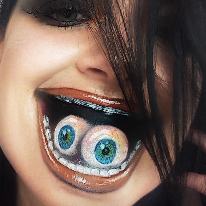 Makeup Artist Turns Herself Into Monsters From Your Most Terrifying Nightmares Makeup Artist Turns Herself Into Monsters From Your Most Terrifying Nightmares