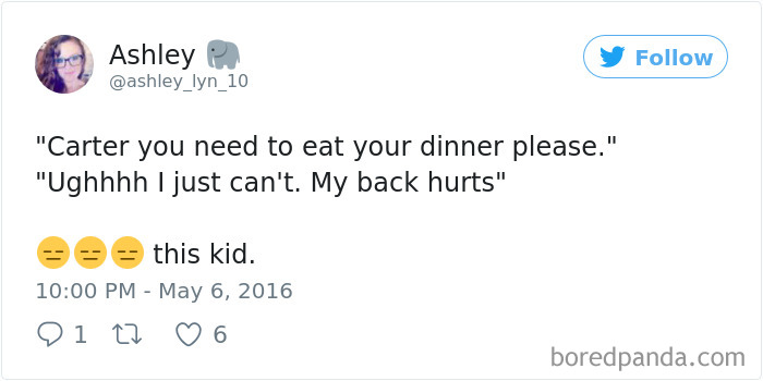 152 Hilarious Tweets From Exasperated Parents Trying To Feed Their Kids At Mealtime