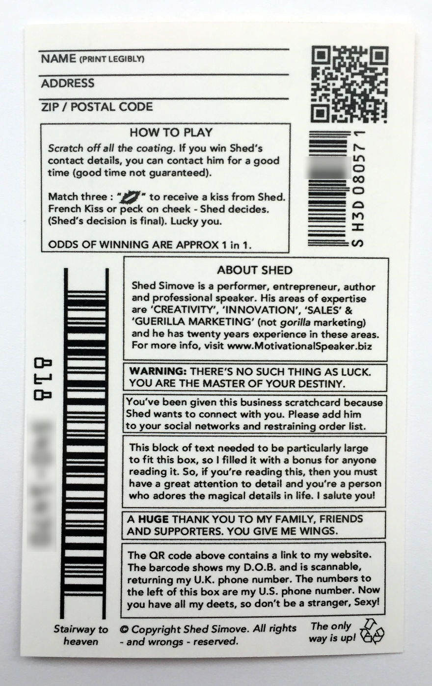 Is This The &#8216;Best Business Card In The World&#8217;?..