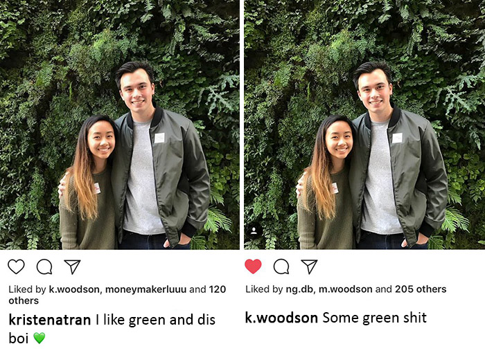 8 Times Girlfriends And Boyfriends Shared The Same Images On Instagram, But Created Absolutely Different Captions