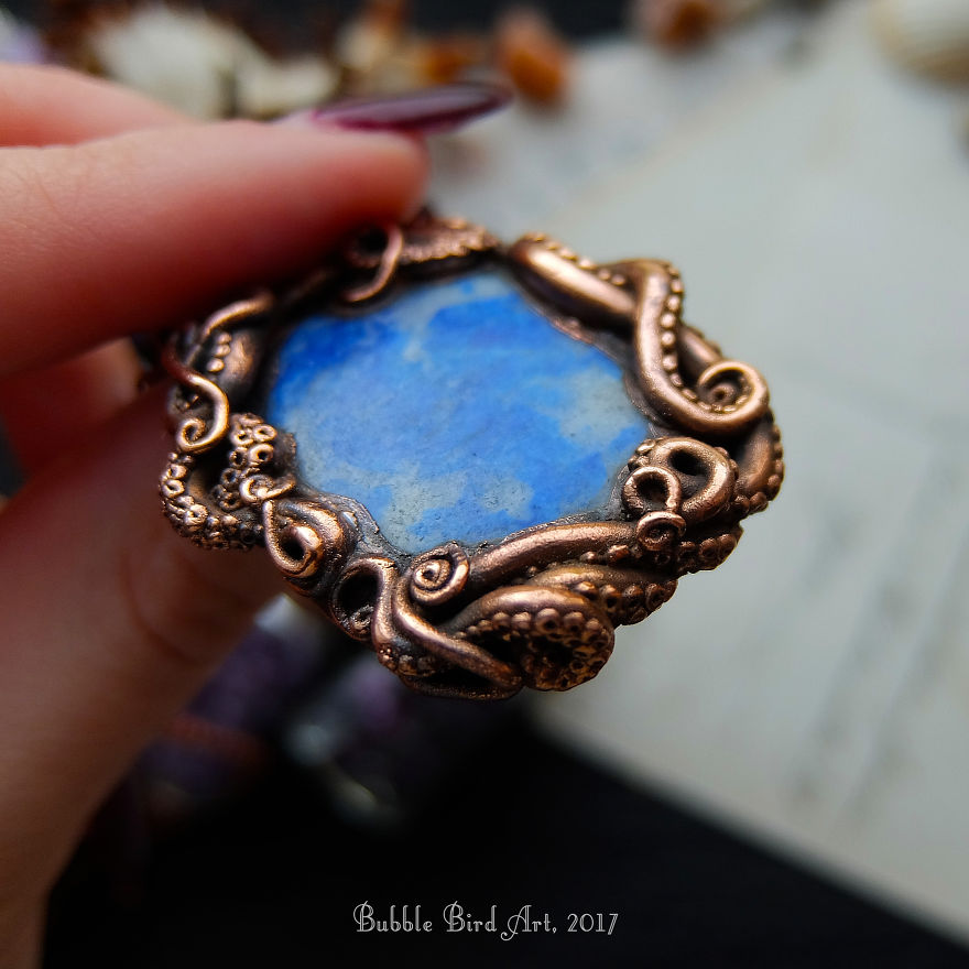 I Make Nature-Inspired Copper Electroformed Jewerly I Make Nature-Inspired Copper Electroformed Jewerly