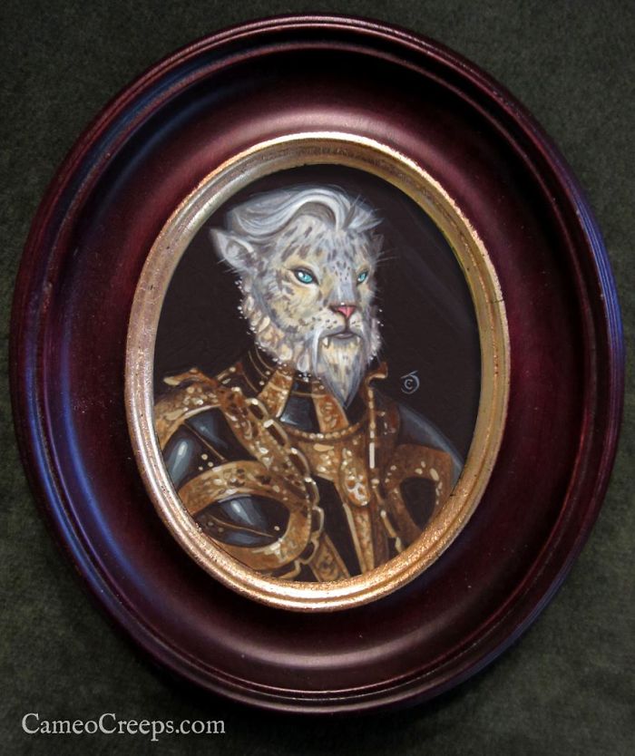 I Paint Tiny Portraits Of Noble Monsters I Paint Tiny Portraits Of Noble Monsters