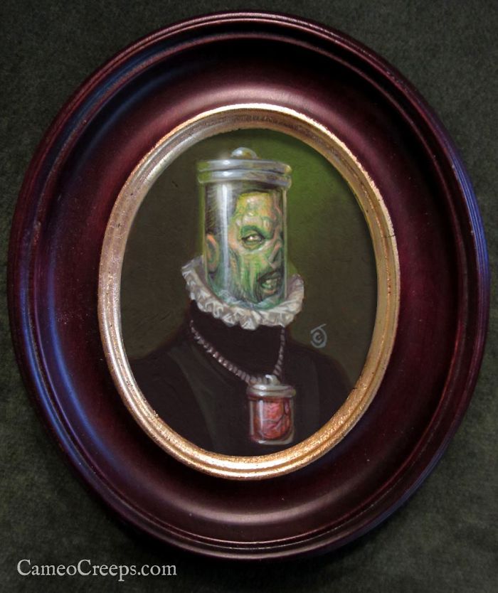 I Paint Tiny Portraits Of Noble Monsters I Paint Tiny Portraits Of Noble Monsters