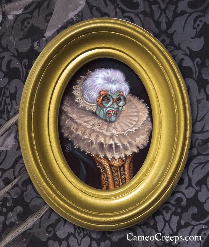 I Paint Tiny Portraits Of Noble Monsters I Paint Tiny Portraits Of Noble Monsters