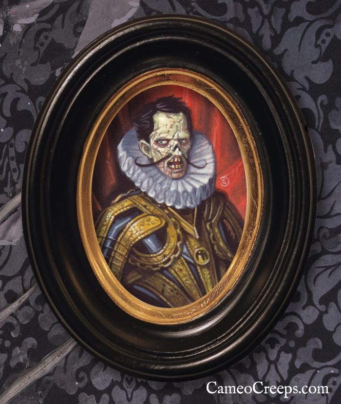 I Paint Tiny Portraits Of Noble Monsters I Paint Tiny Portraits Of Noble Monsters