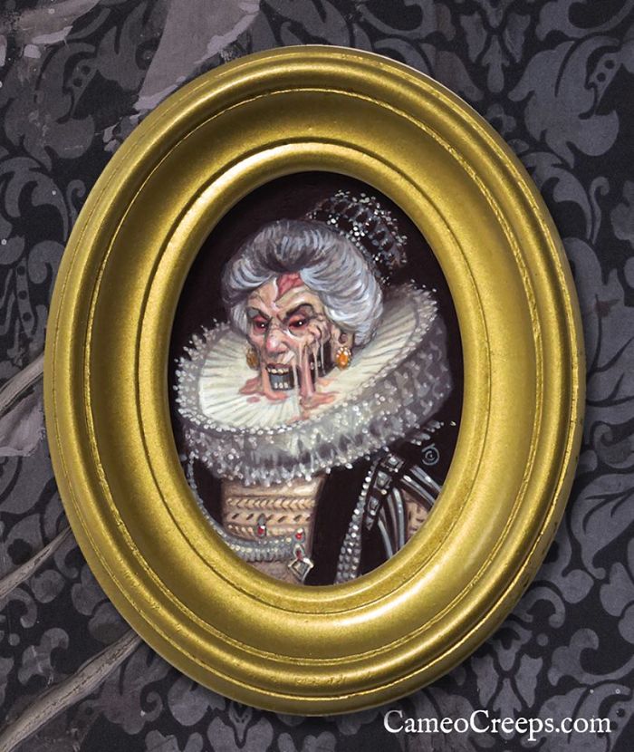 I Paint Tiny Portraits Of Noble Monsters I Paint Tiny Portraits Of Noble Monsters