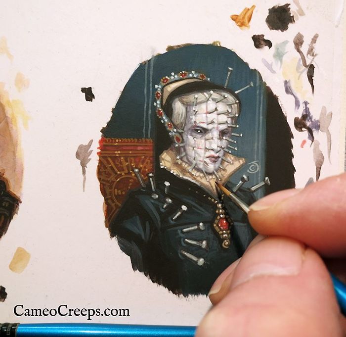 I Paint Tiny Portraits Of Noble Monsters I Paint Tiny Portraits Of Noble Monsters