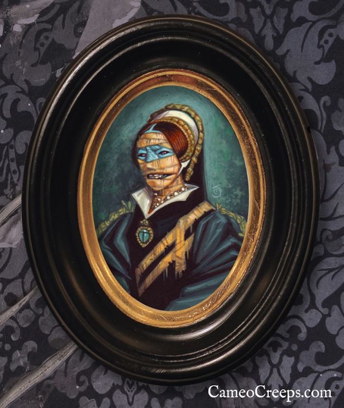 I Paint Tiny Portraits Of Noble Monsters I Paint Tiny Portraits Of Noble Monsters