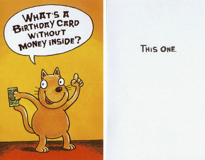86 Hilarious Greeting Cards That Will Surprise You When You Open Them