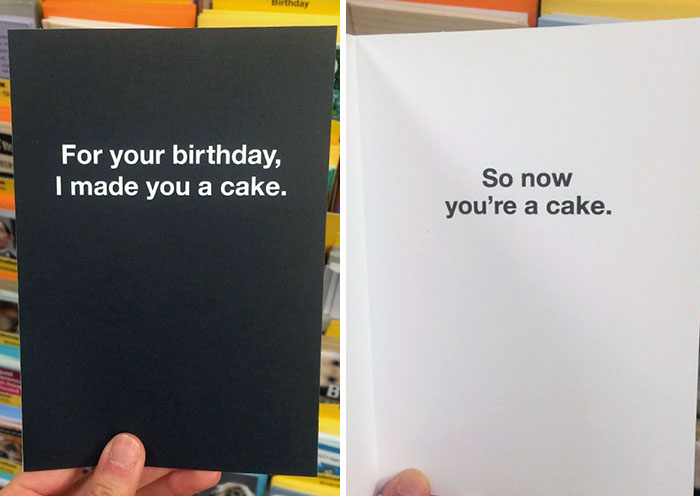 86 Hilarious Greeting Cards That Will Surprise You When You Open Them