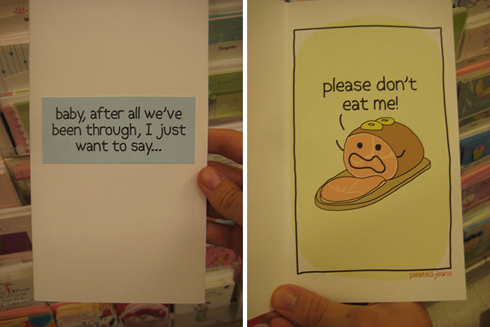 86 Hilarious Greeting Cards That Will Surprise You When You Open Them