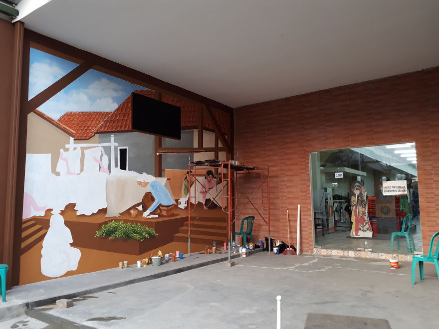 I Create A 3d Trick Art Of Bridge Above Clouds With The Concept Of Heaven I Create A 3d Trick Art Of Bridge Above Clouds With The Concept Of Heaven