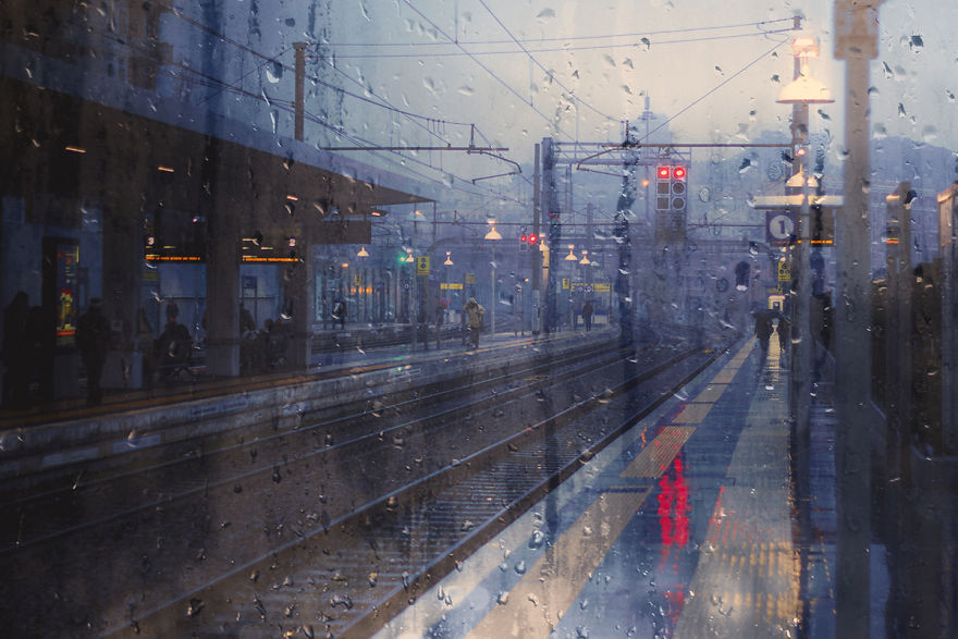 Raindrop Blues Project: I Create Wet Pictures To Dip The Viewer In A Sort Of Oneiric Reality Raindrop Blues Project: I Create Wet Pictures To Dip The Viewer In A Sort Of Oneiric Reality