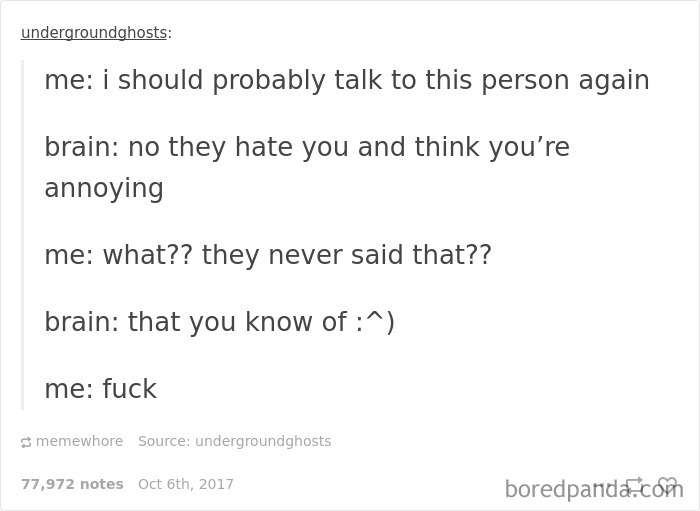 119 Pics About Anxiety That Will Make You Laugh, Then Cry