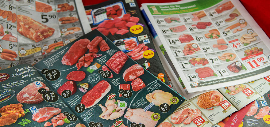 The Pattern Of This Dirndl Is Made Out Of Meat And Sausages The Pattern Of This Dirndl Is Made Out Of Meat And Sausages