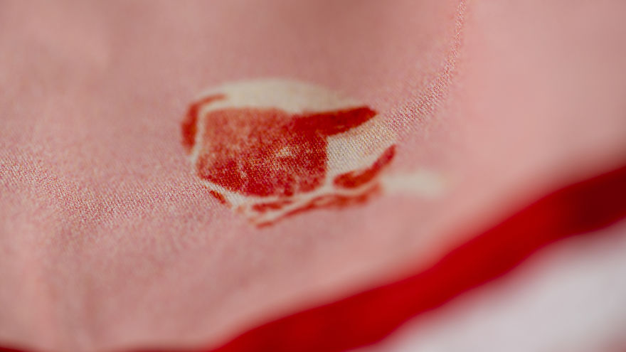 The Pattern Of This Dirndl Is Made Out Of Meat And Sausages The Pattern Of This Dirndl Is Made Out Of Meat And Sausages