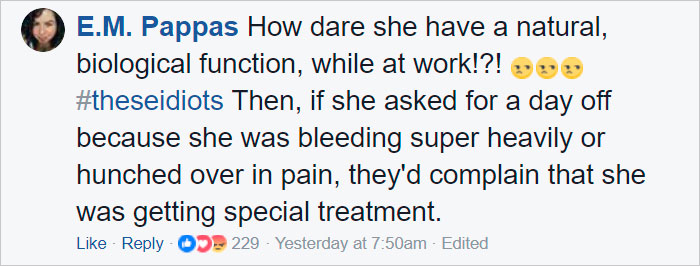 Woman Gets Reported To HR For Being On Her Period, Decides To Share Her Full Story Online