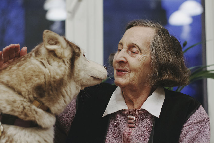 We Followed Local Canistherapy Center Team To Senior Foster Homes And Children Hospitals For Two Years To Document People Emotions