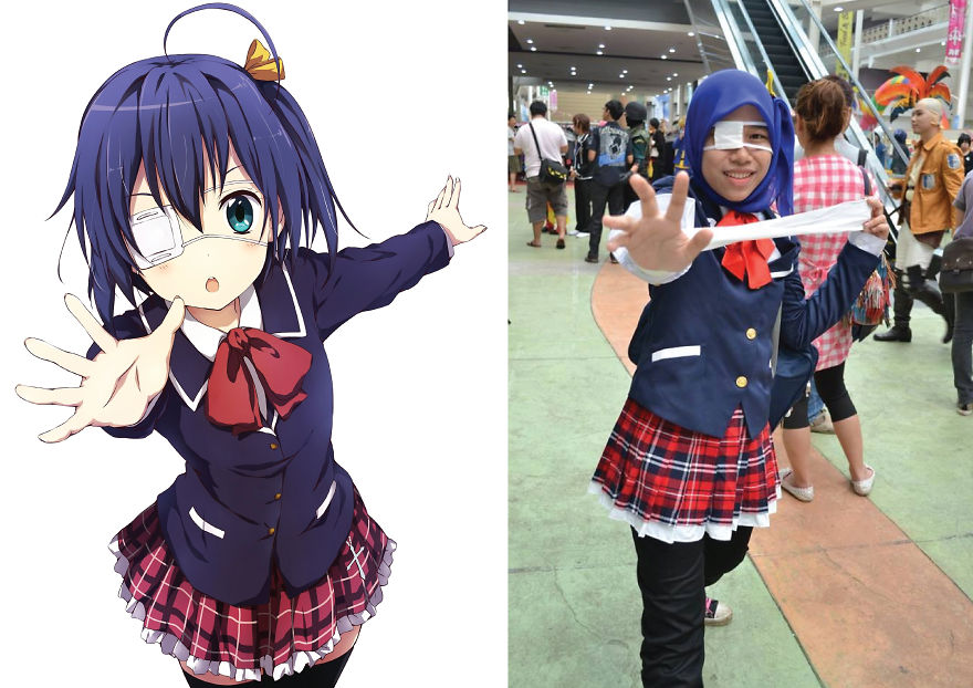 Cosplayer Wears Hijab While Dressed As Famous Characters