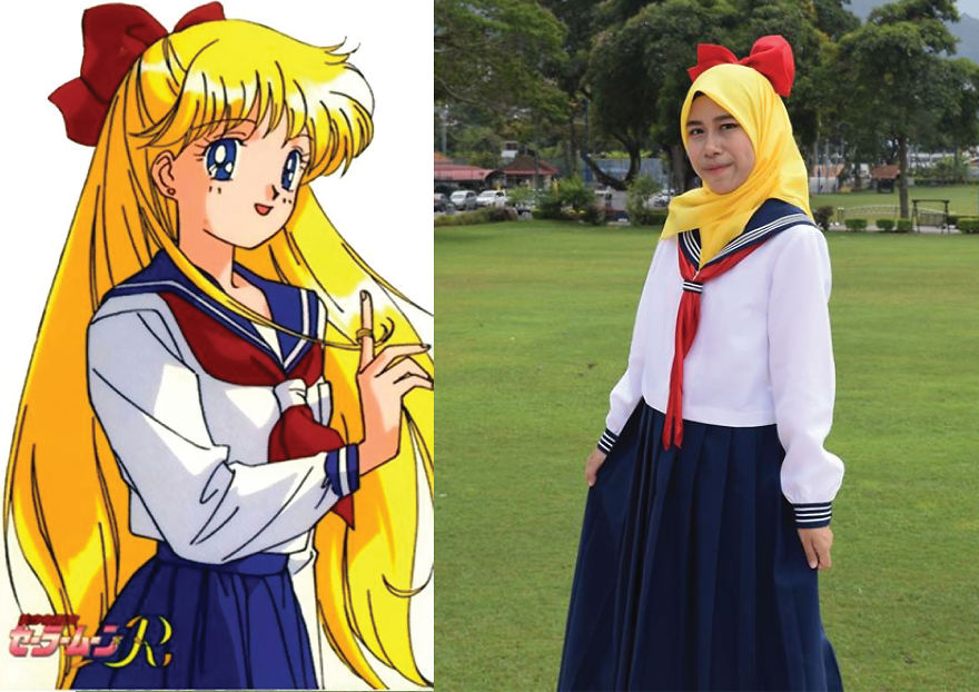 Cosplayer Wears Hijab While Dressed As Famous Characters