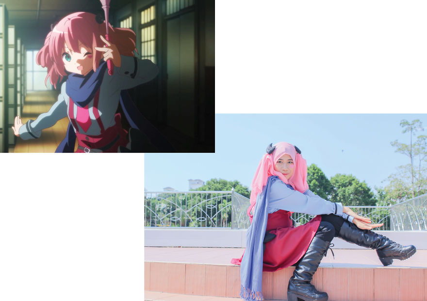 Cosplayer Wears Hijab While Dressed As Famous Characters