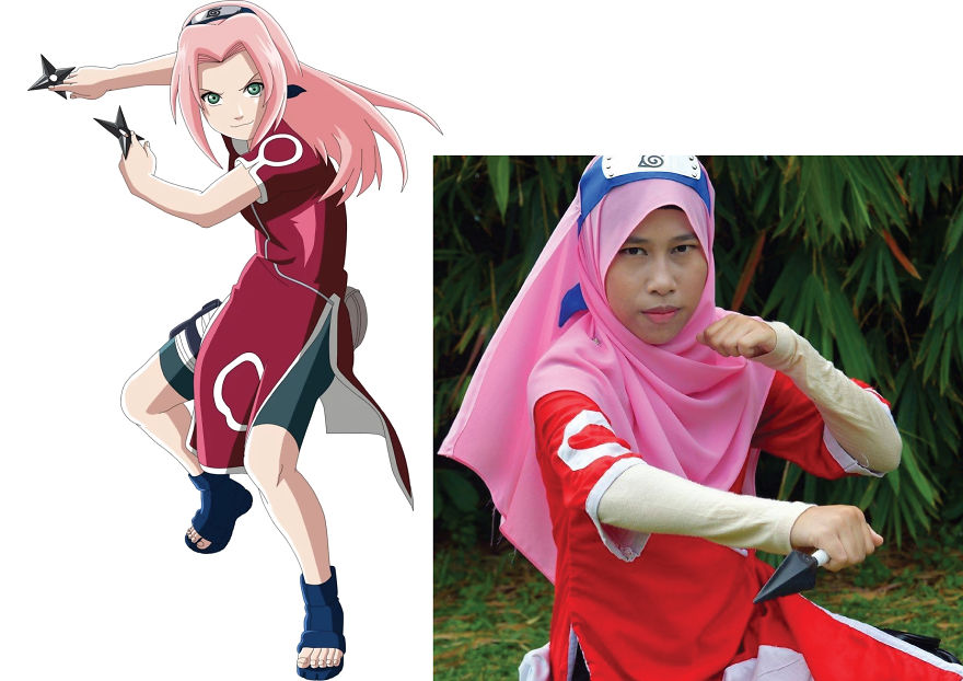 Cosplayer Wears Hijab While Dressed As Famous Characters