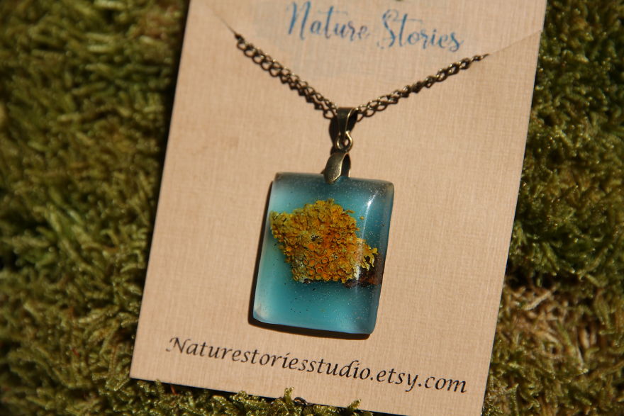 I Capture The Beauty Of Woodlands And Meadows In Resin Jewelry I Capture The Beauty Of Woodlands And Meadows In Resin Jewelry