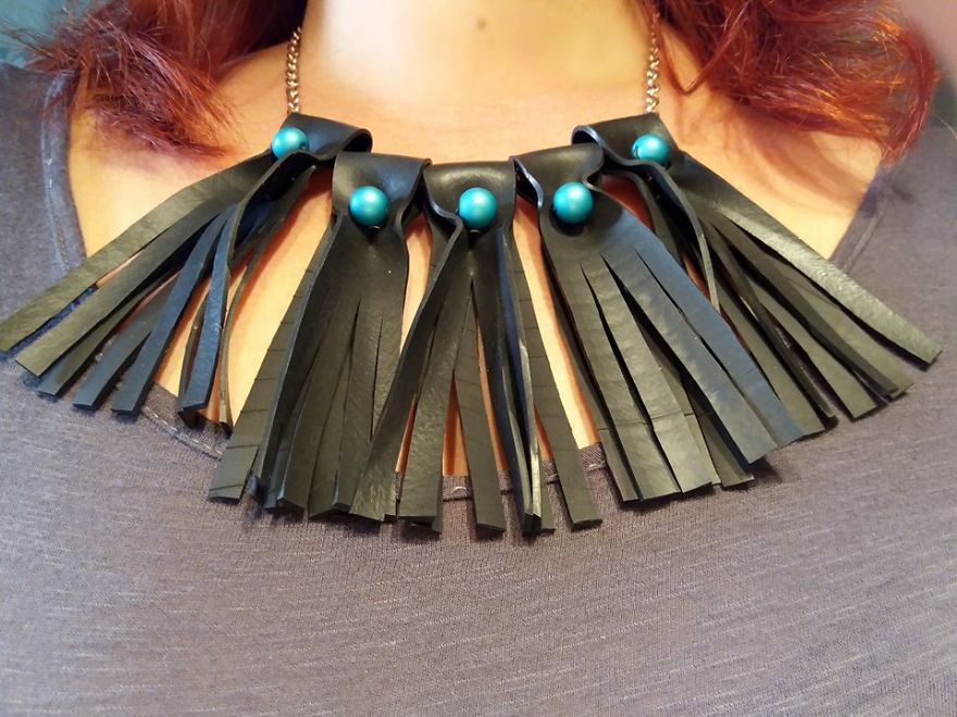 I Make Jewelry And Accessories Out Of Upcycled Bike And Car Inner Tubes I Make Jewelry And Accessories Out Of Upcycled Bike And Car Inner Tubes