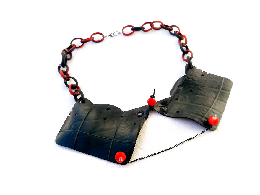 I Make Jewelry And Accessories Out Of Upcycled Bike And Car Inner Tubes I Make Jewelry And Accessories Out Of Upcycled Bike And Car Inner Tubes