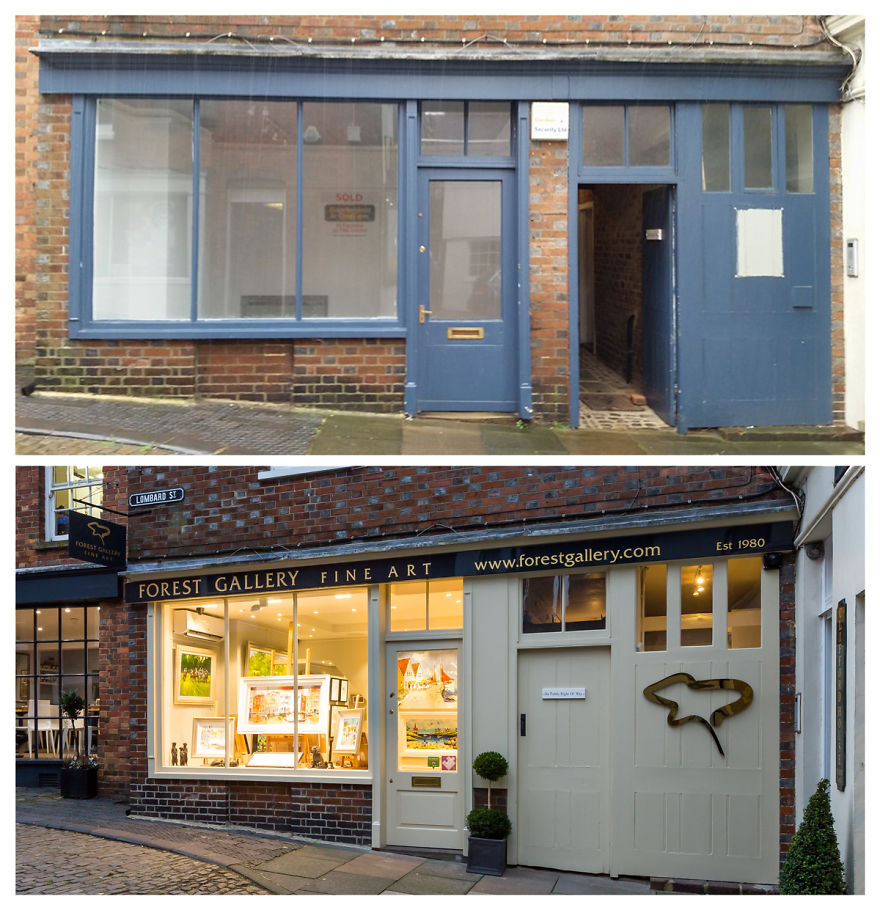 I Transformed This Shopfront Into A Beautiful Gallery Space I Transformed This Shopfront Into A Beautiful Gallery Space