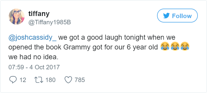 Grandma Accidentally Buys Adult Book For 6-Year-Old, And Parents Get Hilariously Shocked When They Open It