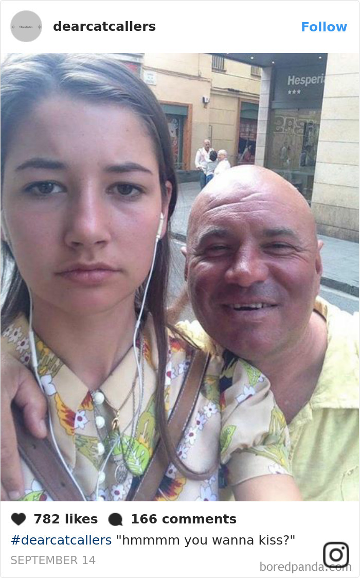 Tired Of Getting Catcalled, This Woman Started Taking Selfies With The Catcallers, And The Results Are Pretty Disturbing