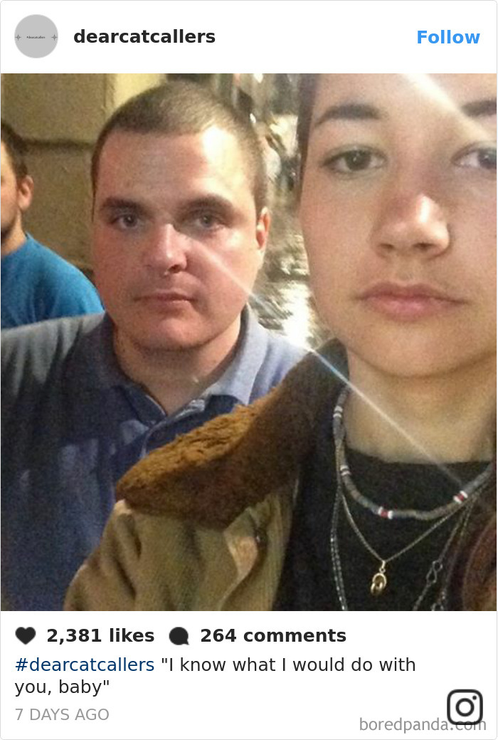 Tired Of Getting Catcalled, This Woman Started Taking Selfies With The Catcallers, And The Results Are Pretty Disturbing