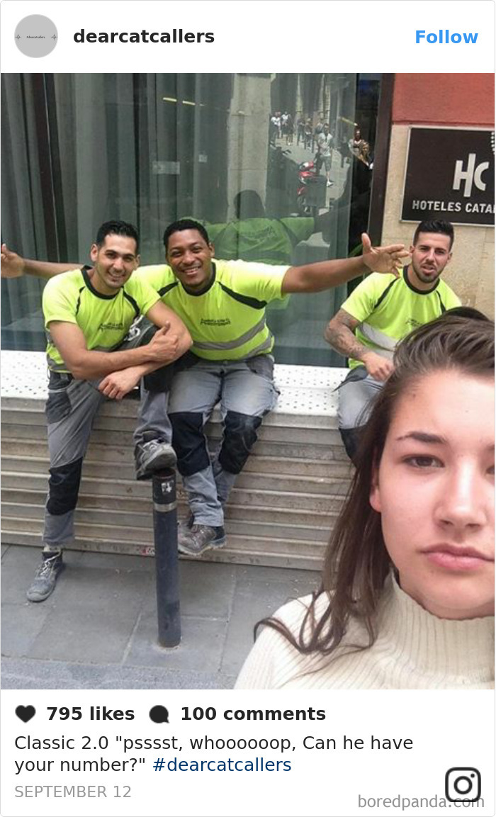 Tired Of Getting Catcalled, This Woman Started Taking Selfies With The Catcallers, And The Results Are Pretty Disturbing
