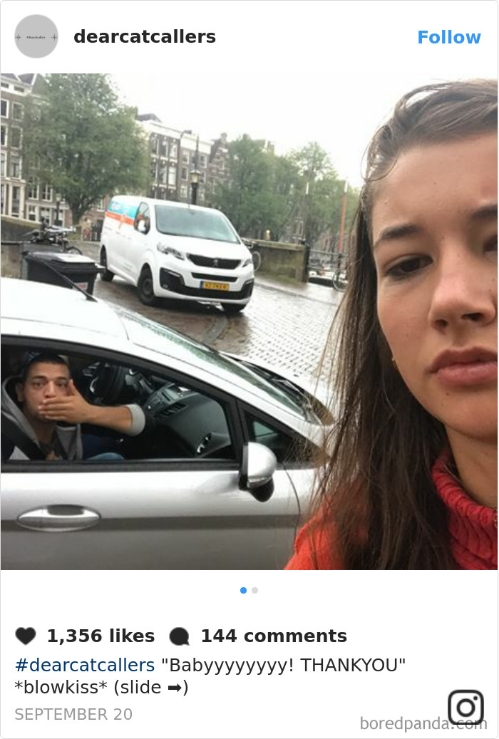 Tired Of Getting Catcalled, This Woman Started Taking Selfies With The Catcallers, And The Results Are Pretty Disturbing