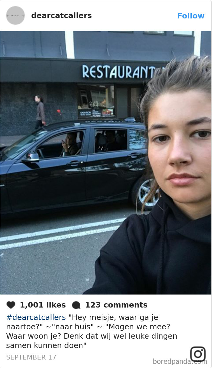 Tired Of Getting Catcalled, This Woman Started Taking Selfies With The Catcallers, And The Results Are Pretty Disturbing