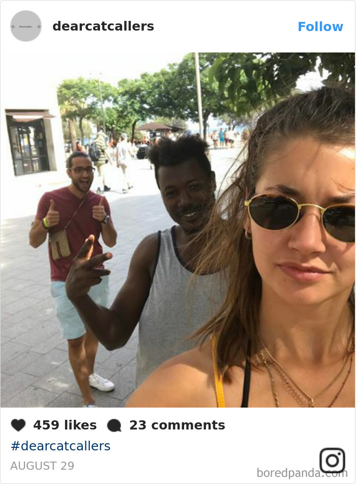 Tired Of Getting Catcalled, This Woman Started Taking Selfies With The Catcallers, And The Results Are Pretty Disturbing